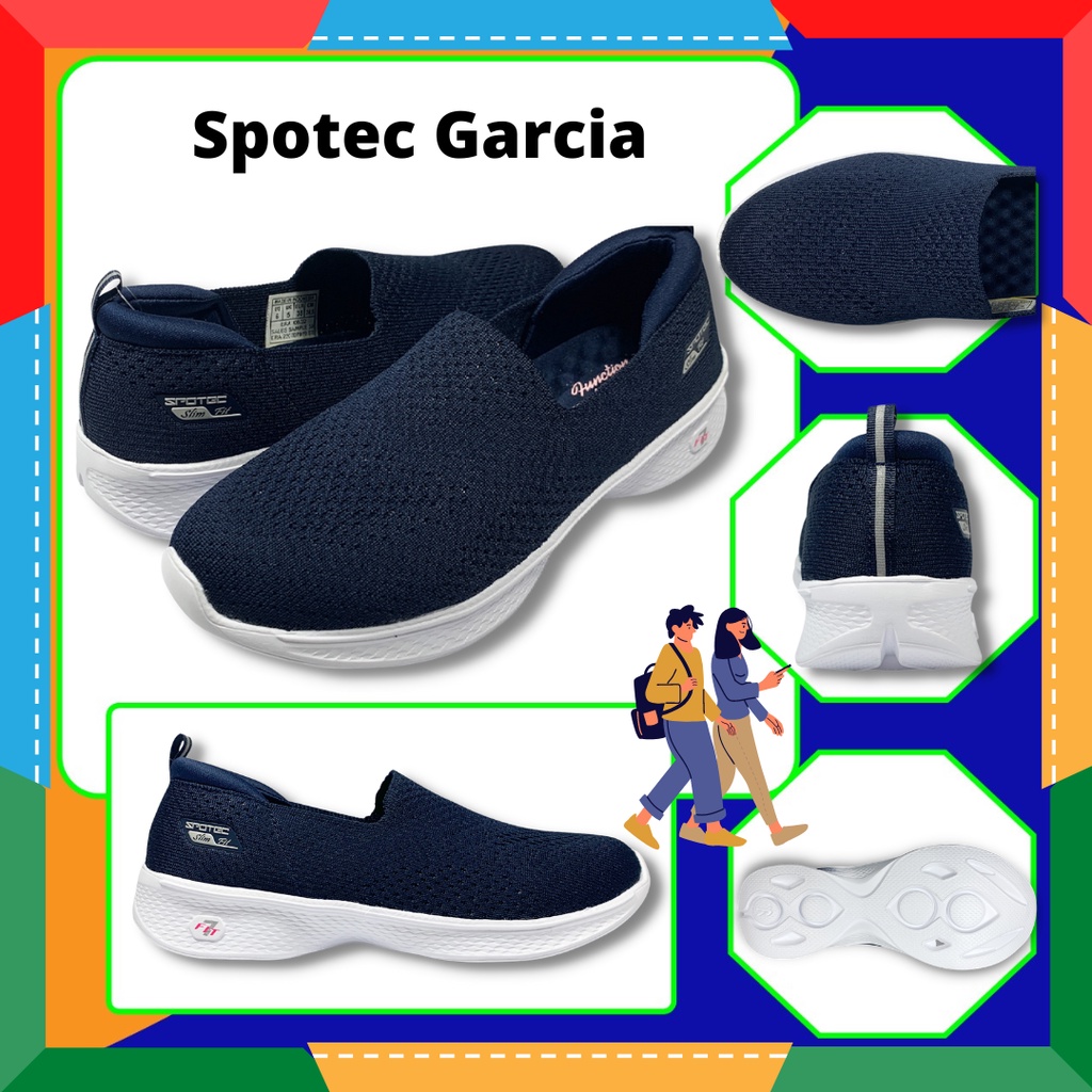Sepatu Walking Wanita - SPOTEC Garcia tanpa Tali