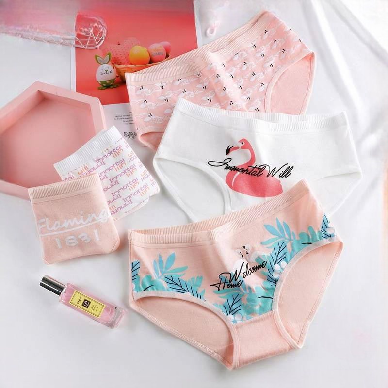 IL - CD imut Jepang fashion Undies Celana Dalam high quality katunimport CD import Flamingo S019