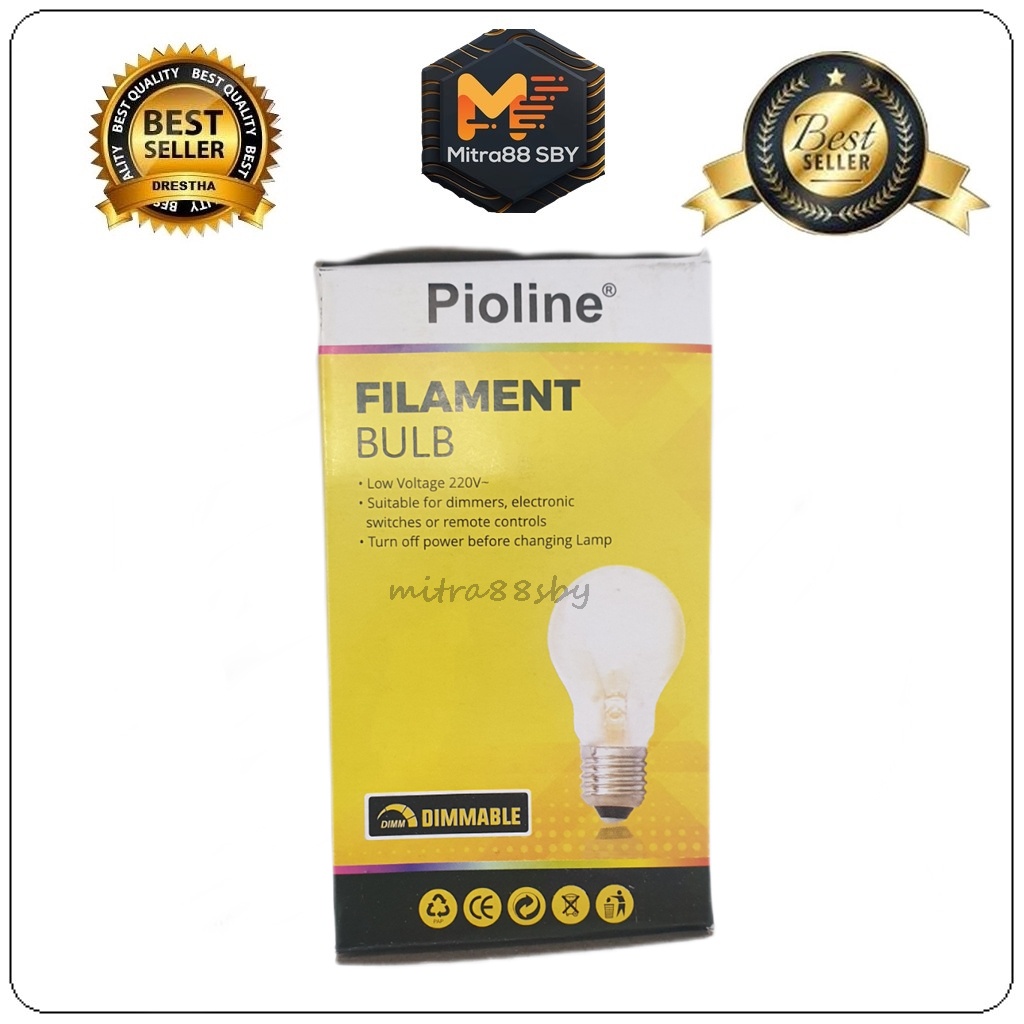 Mitra88sby Bohlam Pijar PIOLINE 5Watt 5 Watt Lampu Pijar PIOLINE 5W Super Hyper 5 - PS55