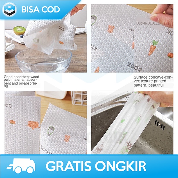 TISU KERTAS REUSABLE PAPER TOWEL ROLL WASHABLE BERKUALITAS HIGIENIS