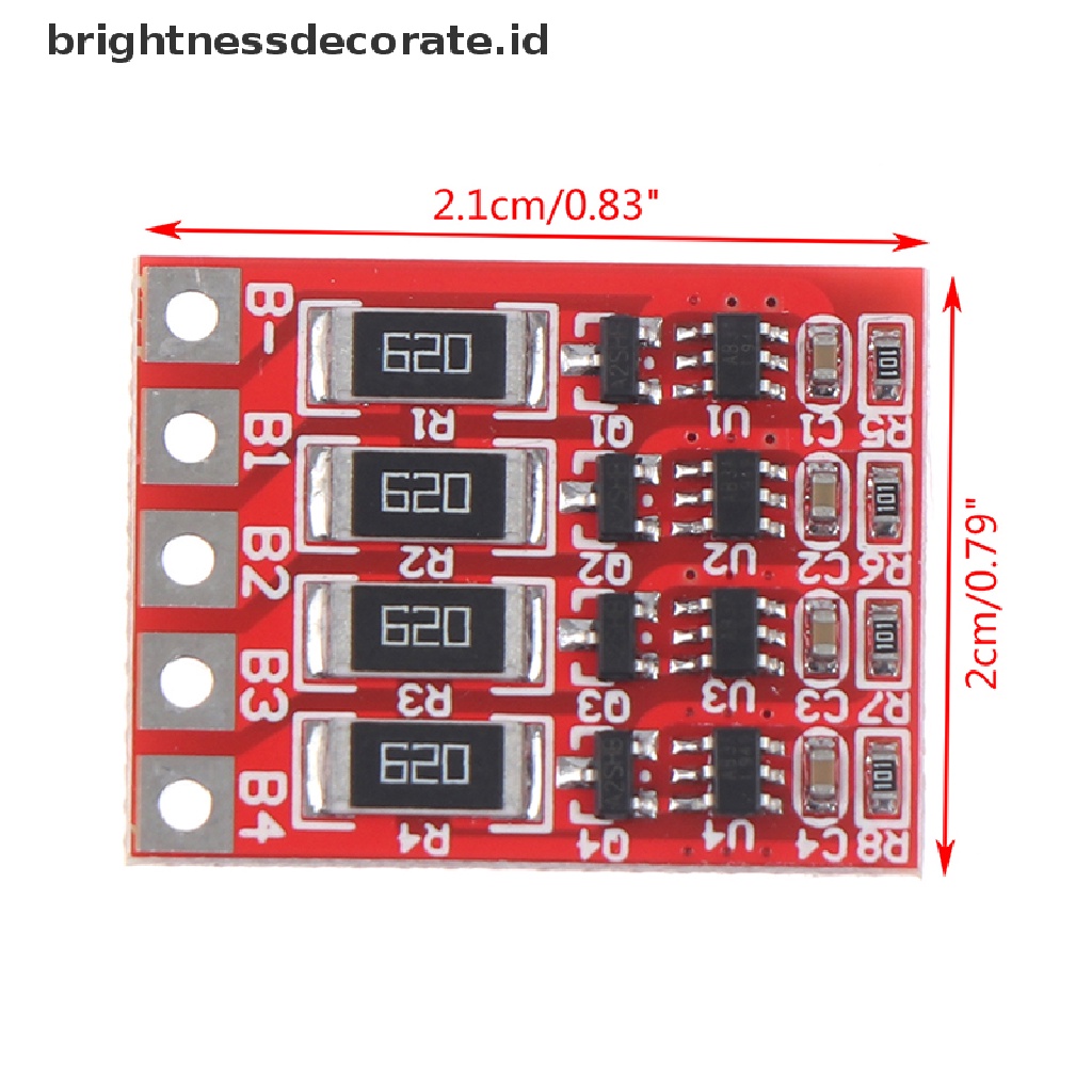 [Birth] 1pcs 4S 3.2V Iron Phosphate Li-Ion Balance Board Charging Melindungi Papan Keseimbangan  [ID] Baju Kaos Distro Pria Wanita Lengan Panjang [ID]