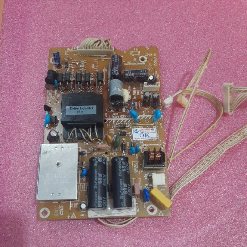 PSU Powersupply Mesin TV POLYTRON PLD32T711 PLD 32T711 32T711
