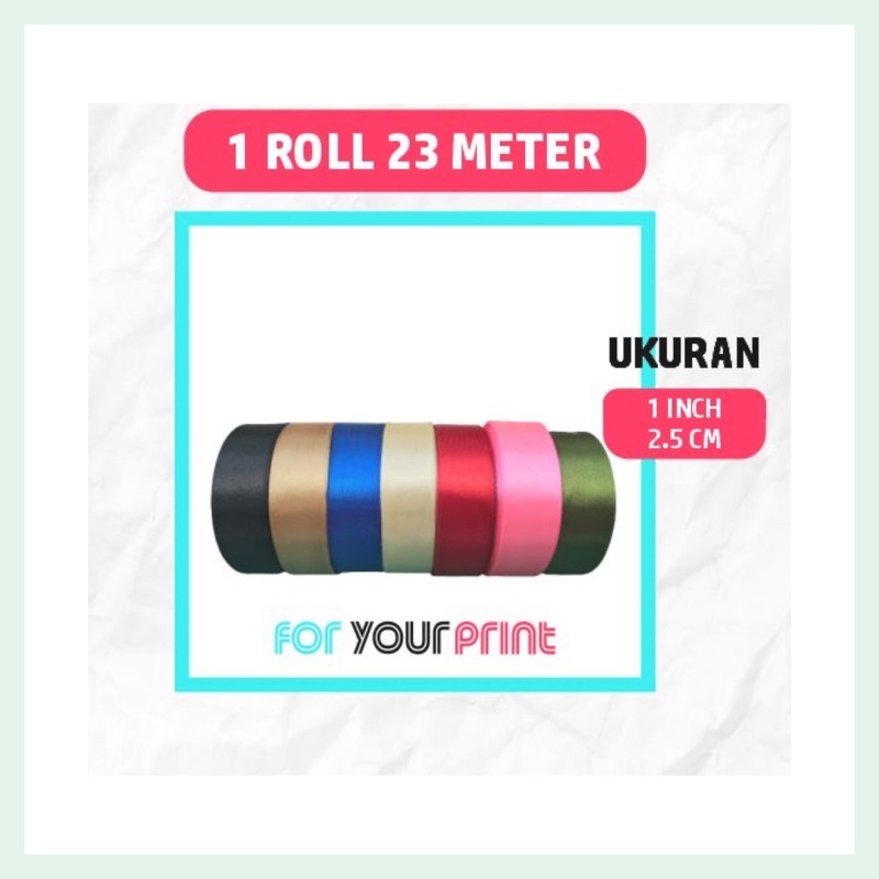 

PITA SATIN 2.5CM ROLL