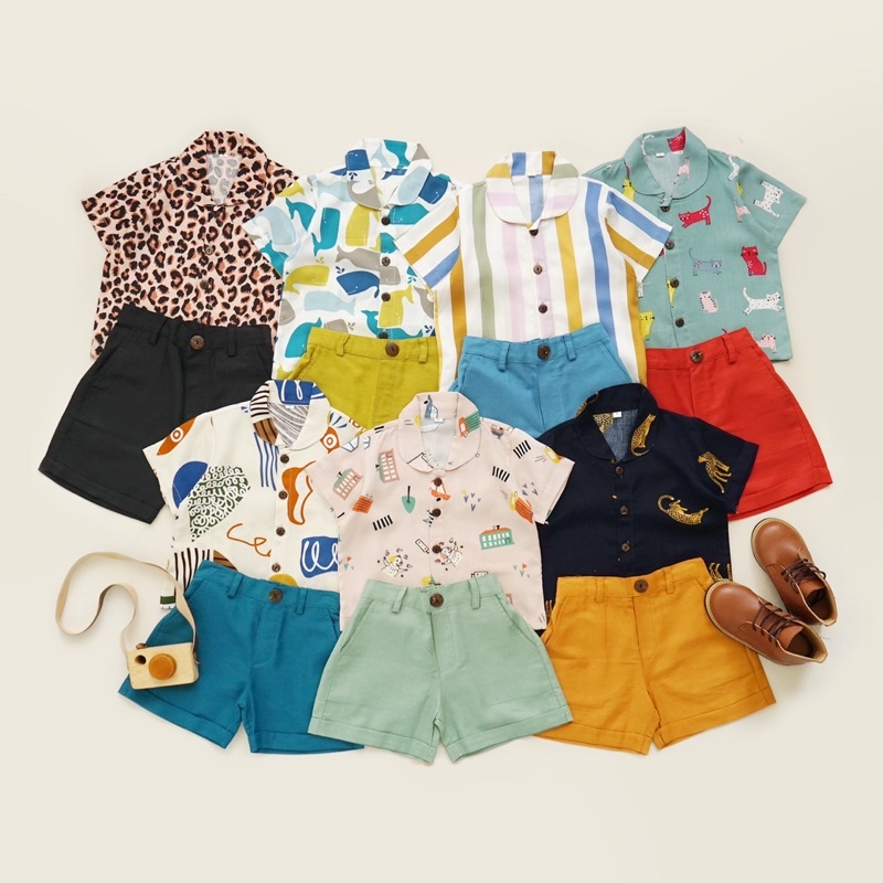 LITTLECAIM - GALA SET  | baju anak unisex