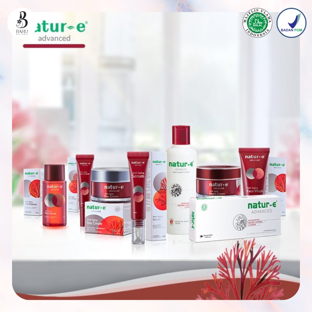 Natur-E Advanced | Perawatan Tubuh | Body Lotion | Krim Tubuh | Perawatan Wajah | Anti Aging | Origi