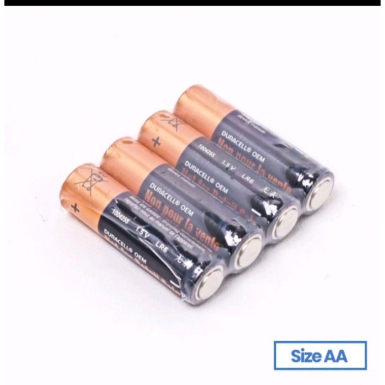batre AA alkaline duracell untuk mini massager, thermometer, tensimeter