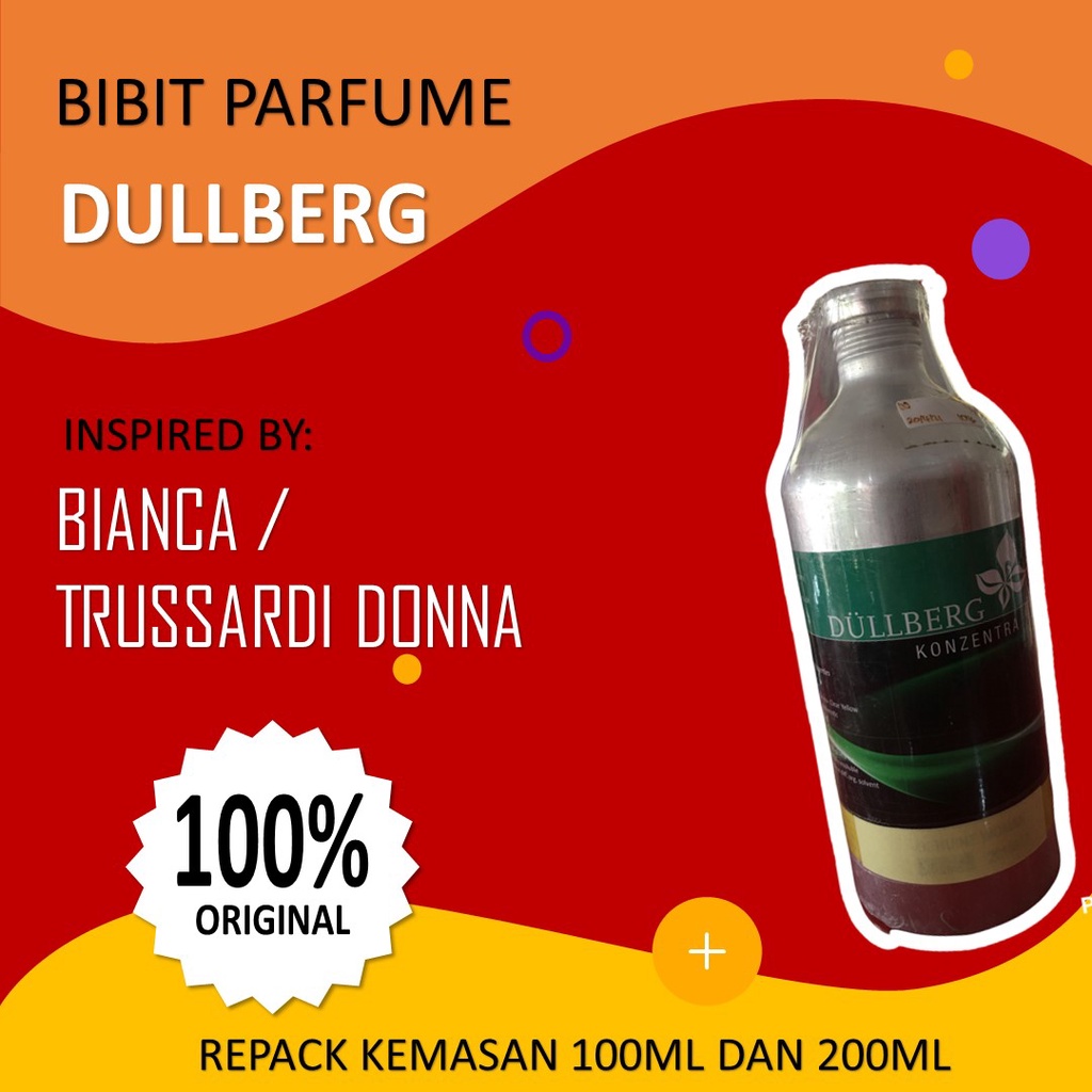 Bibit Parfum DULLBERG BIANCA Searah dengan TRUSSARDI DONNA 1KG