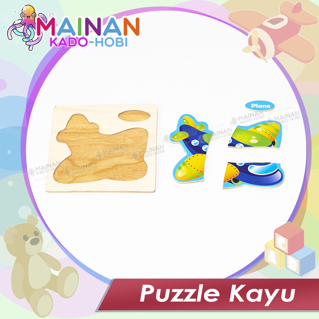 MAINAN MONTESSORI MINI PUZZLE JIGSAW KAYU WOODEN TOYS