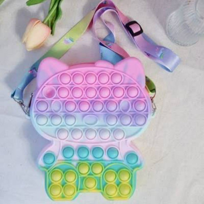 Tas Pop it Hello kitty jumbo Muat Hp