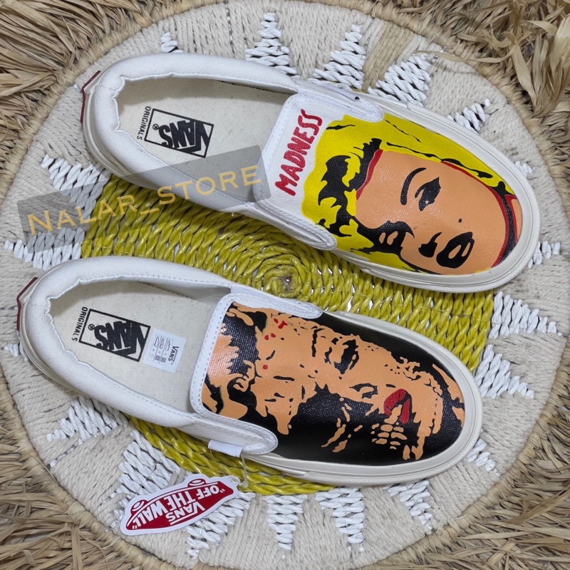 Sepatu Vans Slip On Fish Tuna Unisex Kualitas Premium BNIB