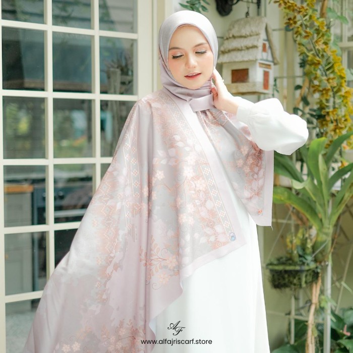 PROMO Hijab Segi Empat Motif Orin Al Fajri Scarf PROMO 4160