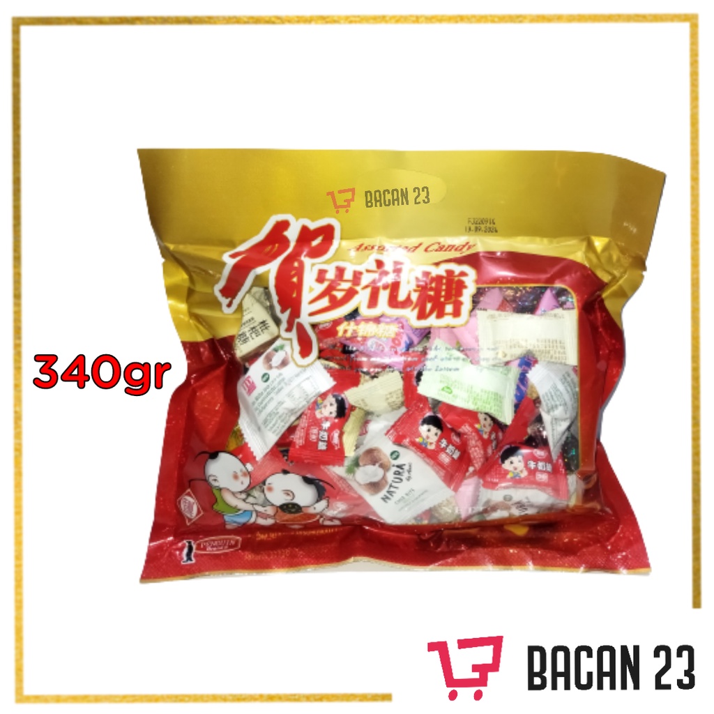 Permen Aneka Rasa Assorted Candy (500gr) / Assorter Candy / Permen Campur Rasa / Bacan 23 - Bacan 23