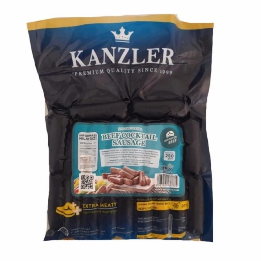 

SOSIS SAPI CANZLER COCTAIL 250 GR