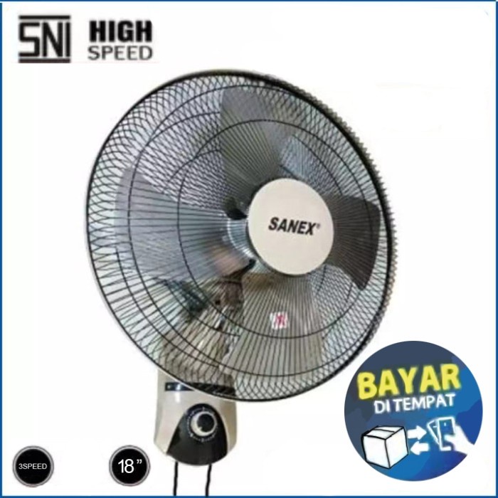 Kipa Kipas Angin Dinding 18 Inch Sanex/ Wallfan Sanex