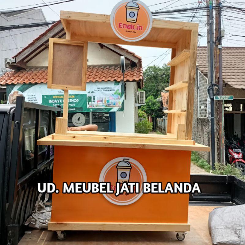 gerobak minuman booth minuman booth murah