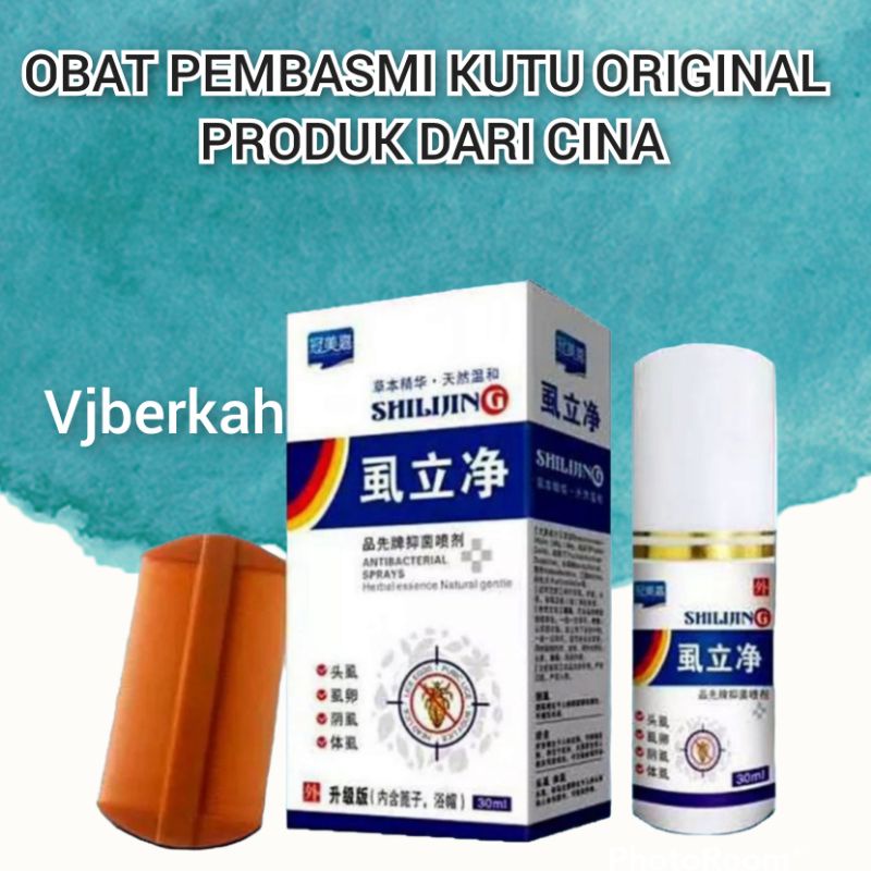 (Gratis sisir KUTU) OBAT KUTU PEMBASMI KUTU DAN TELUR KUTU PALING AMPUH ORIGINAL 30ML