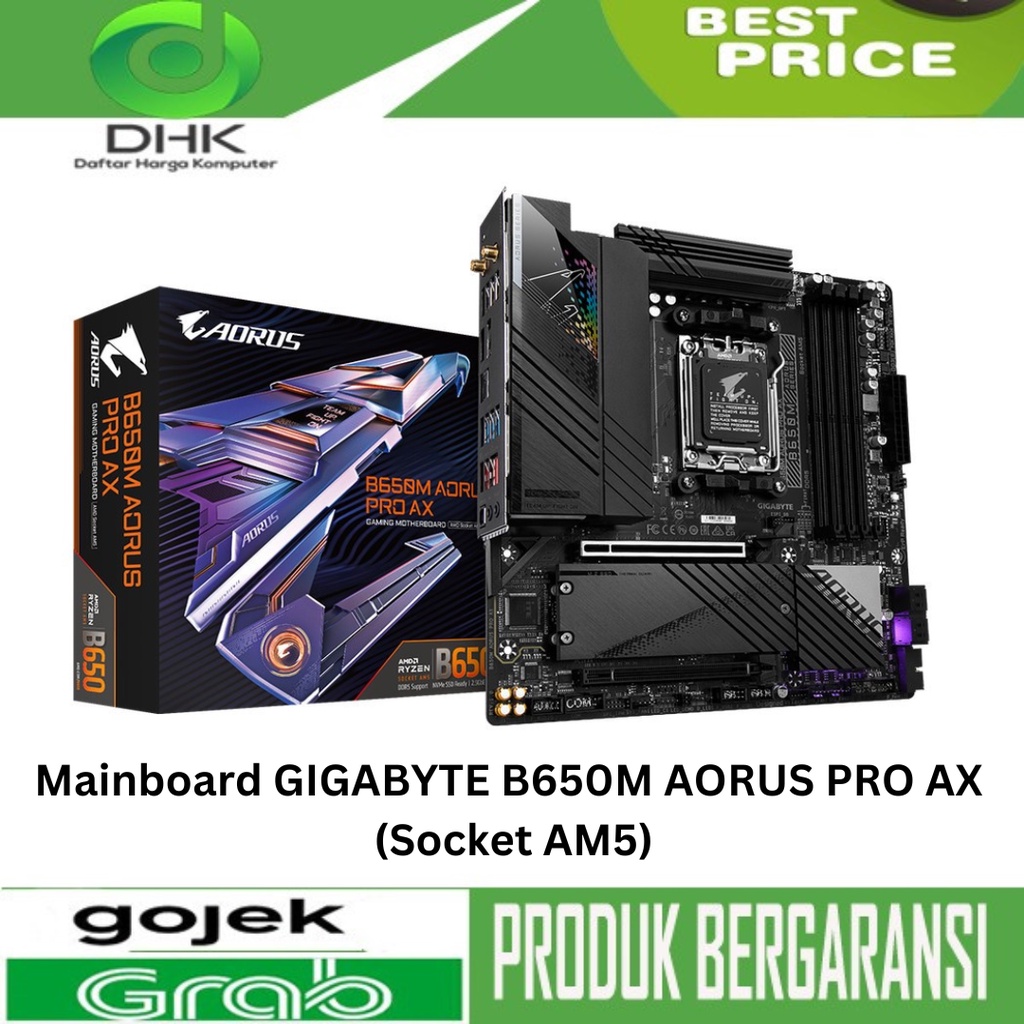 Mainboard GIGABYTE B650M AORUS PRO AX (Socket AM5)
