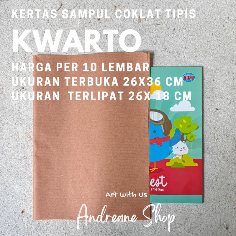 

Sampul Kertas Coklat / Kopi/ Payung (10 lbr)