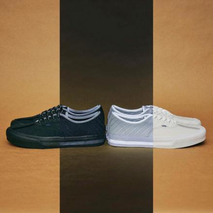 VANS AUTHENTIC VAULT OG LX X STEALTH TRUE WHITE &amp; BLACK ORIGINAL 100%
