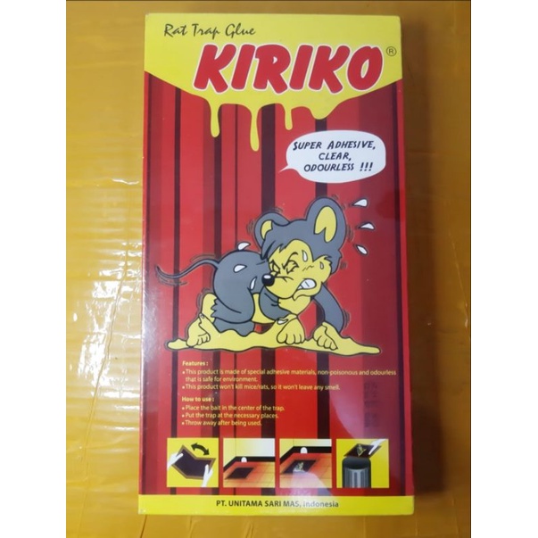 LEM TIKUS KIRIKO / LEM PERANGKAP TIKUS KIRIKO / LEM TIKUS PAPAN KIRIKO