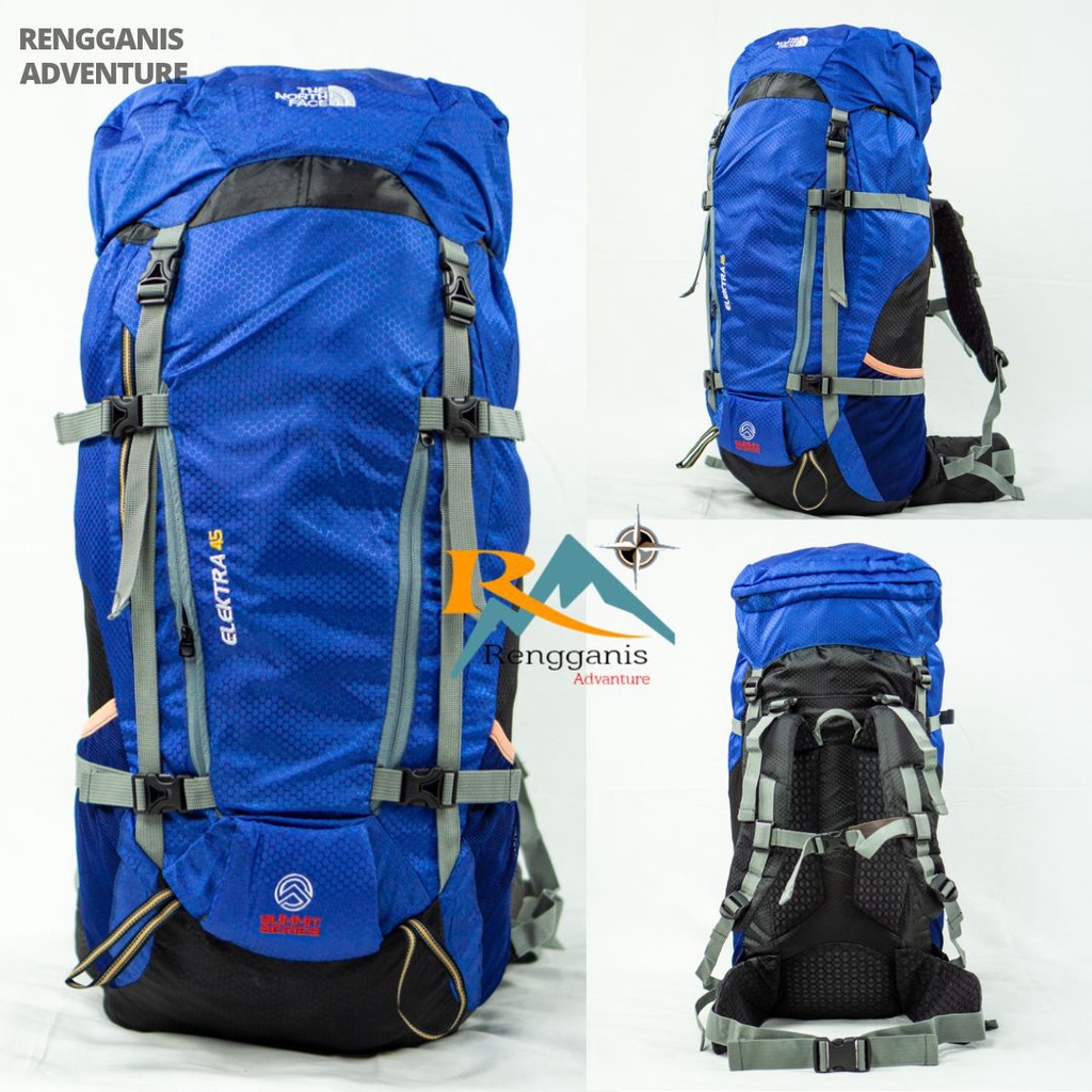 TAS RANSEL CARRIER GUNUNG 60 LITER DAN 45 LITER CAMPING OUTDOOR HIKING