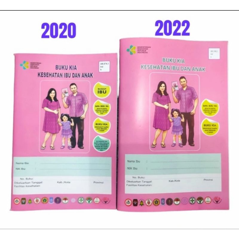 Buku KIA - Buku Pink - Buku Konsultasi Kesehatan - 2020