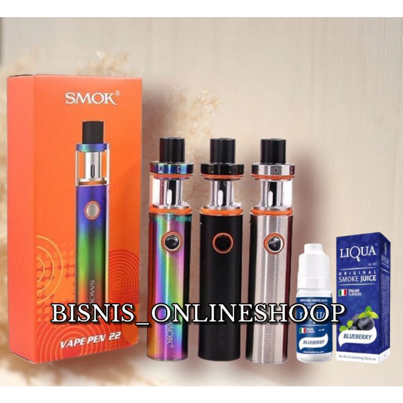 COD New elektronik PAKET HEMAT VAPEE PAPOR SMOKEPEN22 KIT FULLSET BERKUALITAS