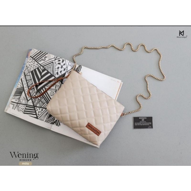 clutch/ Tas selempang/tas rantai By moonzaya Original