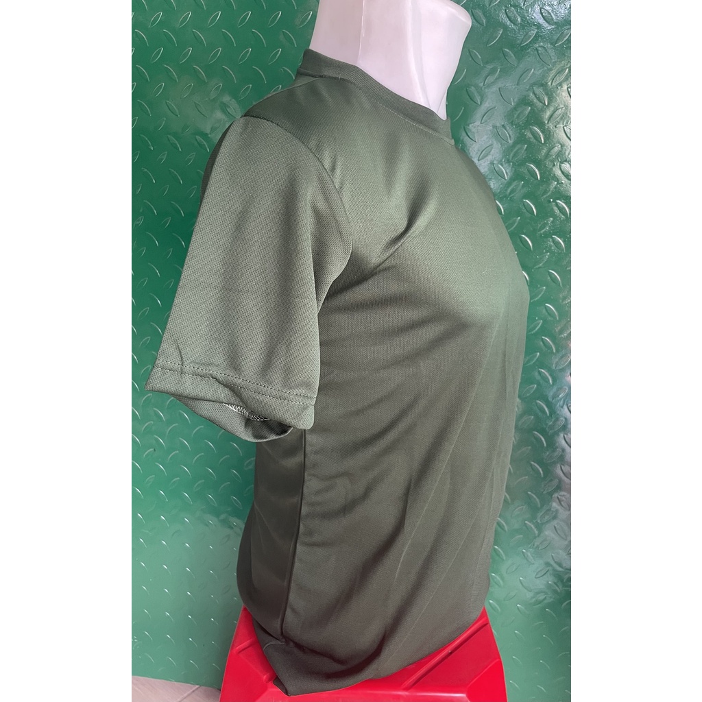 Kaos Dryfit Hijau TNI - Kaos Dryfit Pria - Jersey Polos Hijau