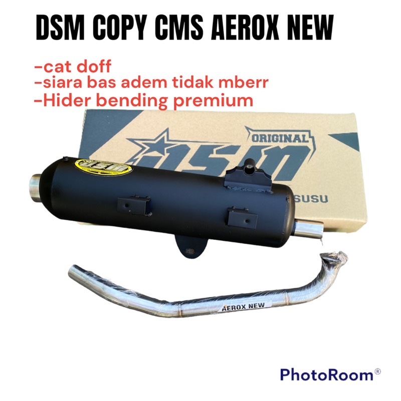 knalpot Dsm copy cms aerox new