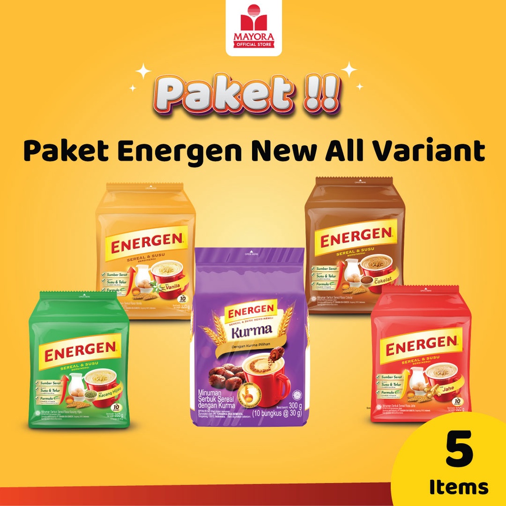 

Energen New All Variant