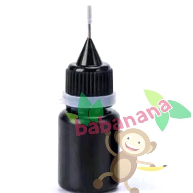 

Refill tinta stamp roller resi isi ulang ink hitam pengahpus data