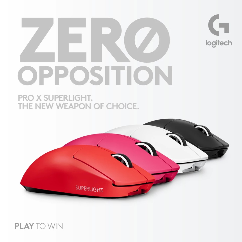 Logitech G Pro X Superlight WIRELESS GAMING MOUSE MACRO E-SPORTS