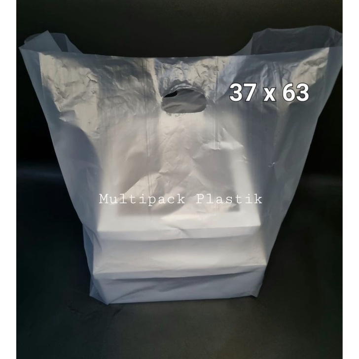 KANTONG PLASTIK HD PLONG OVAL BENING UKURAN 37 X 63 ISI 50 LEMBAR