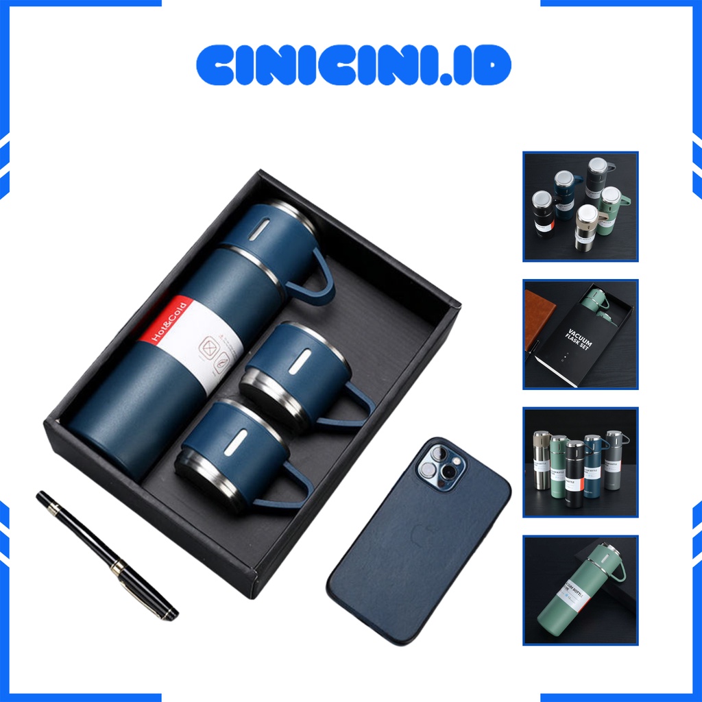 [ Cinicini ] Thermos Set Vacum Flast Thermos Set