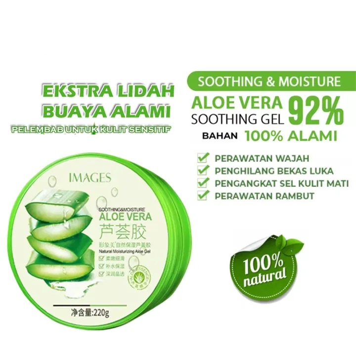 220ML PEELING GEL SYB - ALOEVERA / Aloe Vera Face Peeling Glowing Gel / 92% Lidah Buaya Images Aloevera Ori Aloe Vera Peeling Gel Soothing