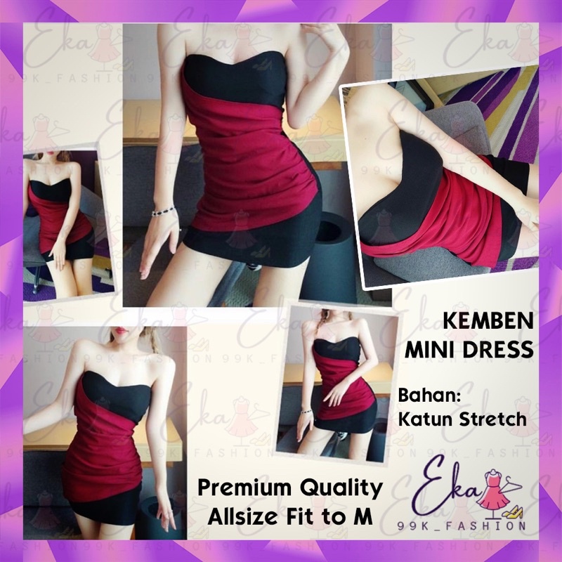 KEMBEN KOREA SEXY DRESS KEMBEN MINI DRESS SEXY KEMBEN DRESS MINI DRESS KEMBEN BODYCON SEXY PREMIUM I