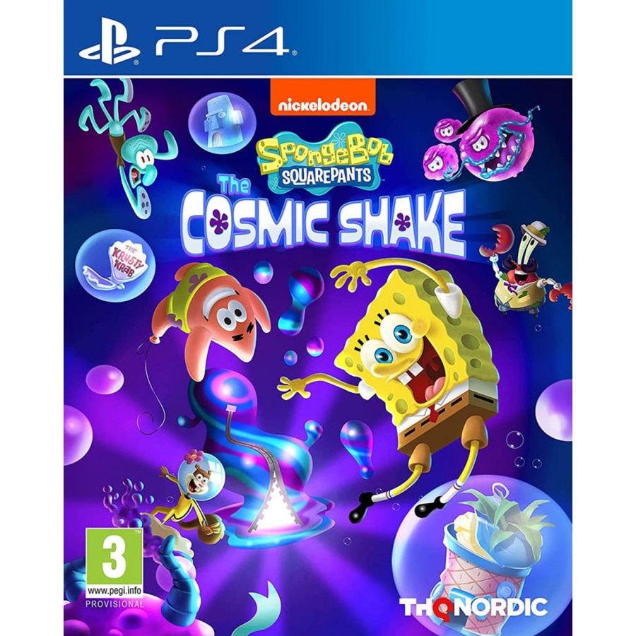 PS4 Spongebob Squarepants The Cosmic Shake