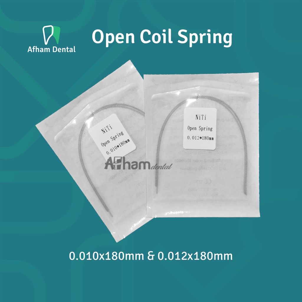 Jual DENTAL NITI OPEN COIL SPRING 010 / 012 Shopee Indonesia