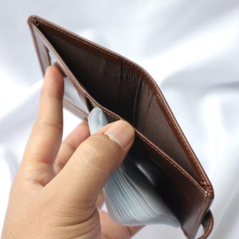 Dompet Kartu Pria/Wanita 100% ORIGINAL Kulit Asli Fullup Premium