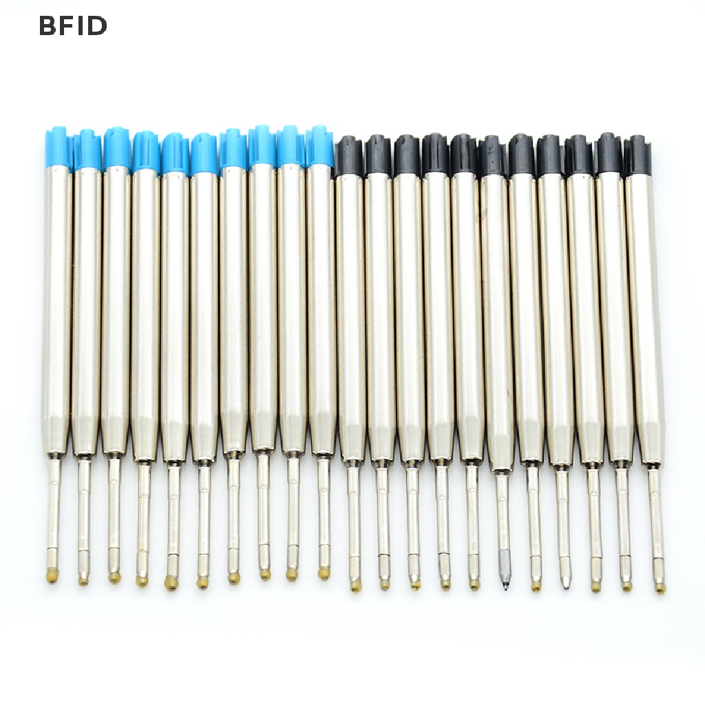 [BFID] 10pcs Isi Ulang Bolpoin blue ink parker style standard 1.0mm nib medium [ID]