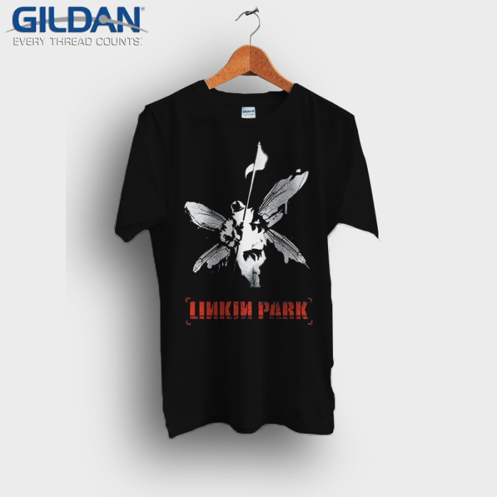 Kaos LINKIN PARK " Hybrid Theory 2 " NEW STATES APPAREL Softtee Tshirt