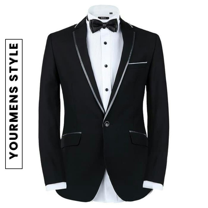 TERBARU BLAZER RESMI PRIA HITAM NEW MILNER BLACK SLIMFIT ORIGINAL NIKAYU HIGH TWIST