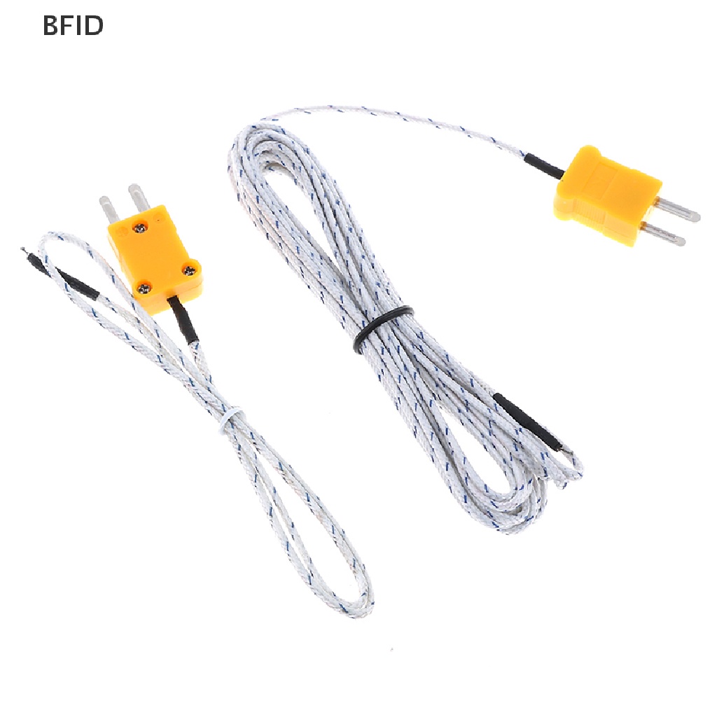 [BFID] 1pc Kabel probe thermocouple sensor Suhu Tipe K Kawat 0.5/4m [ID]