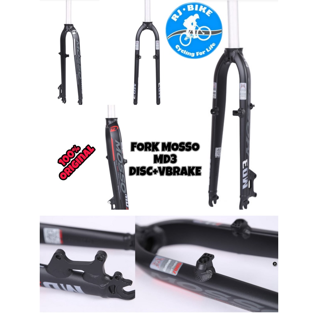 FORK MOSSO MD3 DISC DAN VBRAKE FK-MD3