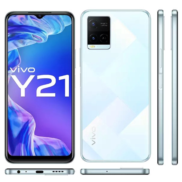 Vivo Y21 4/64GB RAM 4 Internal 64 New Garansi Resmi