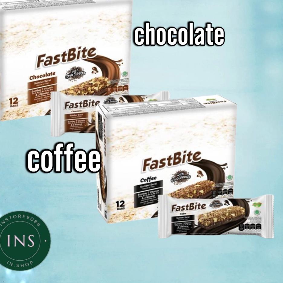 

trxQq7Q1 Fastbite Sereal Bar Box Serat Tinggi isi 12 Bars