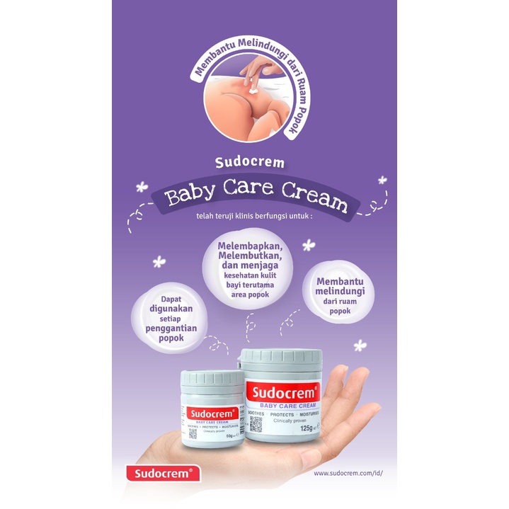 SUDOCREM Baby Care Cream 125 gr