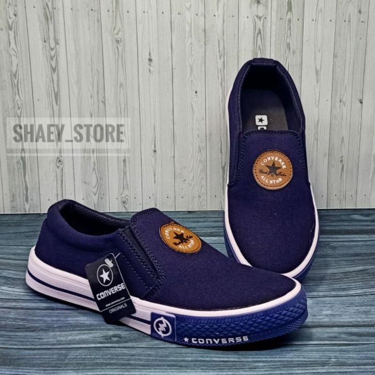[KODE PRODUK EZ0SK6577] Converse slip on Sepatu pria sneaker casual sport pria wanita size 36-43