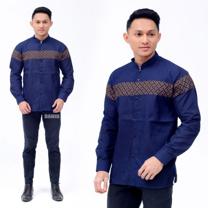 Baju Koko dewasa terbaru lengan panjang banyak warna